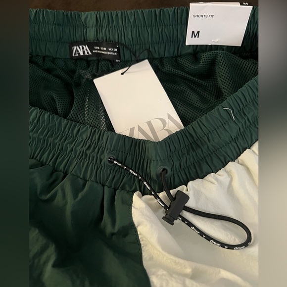 Zara Men’s Size Medium nylon DNWR shorts NWT - Picture 7 of 7